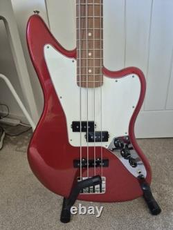 Fender Jaguar PJ Bass Guitar Player 1 MIM Candy Apple Red