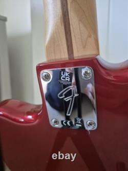 Fender Jaguar PJ Bass Guitar Player 1 MIM Candy Apple Red