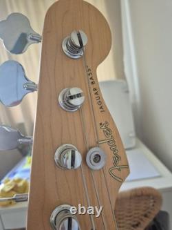 Fender Jaguar PJ Bass Guitar Player 1 MIM Candy Apple Red