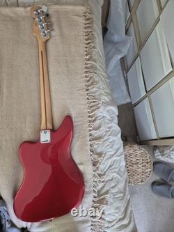 Fender Jaguar PJ Bass Guitar Player 1 MIM Candy Apple Red