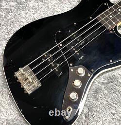 Fender Japan AERODYNE 2014 JAZZ BASS Black Electric Bass Guitar From Japan
