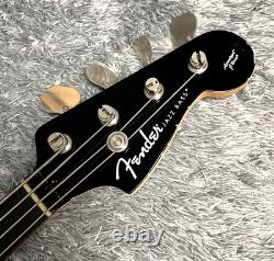 Fender Japan AERODYNE 2014 JAZZ BASS Black Electric Bass Guitar From Japan