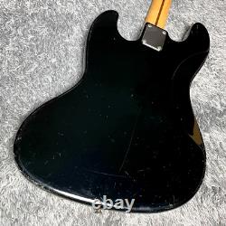 Fender Japan AERODYNE 2014 JAZZ BASS Black Electric Bass Guitar From Japan