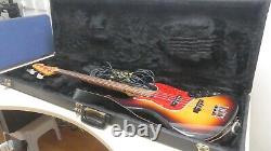 Fender Jazz Bass 1995 Vintage Reissue'62 Sunburst, Maple Rosewood VGC+ Case