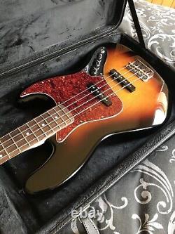 Fender Jazz Bass Guitar Inc New Case & Accs