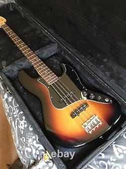 Fender Jazz Bass Guitar Inc New Case & Accs