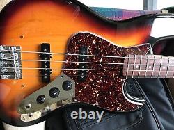 Fender Jazz Bass Sunburst withRosewood fretboard & Stack knob control