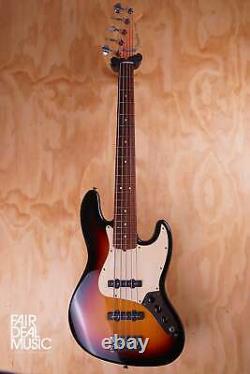 Fender Jazz Bass V Electric Bass Guitar with S-1 Switch in Sunburst, USED
