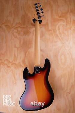 Fender Jazz Bass V Electric Bass Guitar with S-1 Switch in Sunburst, USED