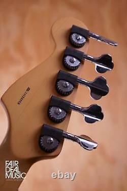 Fender Jazz Bass V Electric Bass Guitar with S-1 Switch in Sunburst, USED