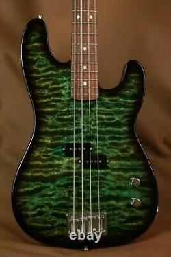 Fender Masterbuilt Precision P Bass Slab Body Quilted Maple