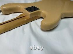 Fender Mexico 50s Blonde Precision Bass Maple Fretboard Gold Anodized Pickguard