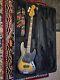 Fender Modern Player Jazz Bass Satin 2-color Sunburst Electric Bass Guitar