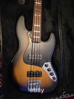 Fender Modern Player Jazz Bass Satin 2-Color Sunburst Electric Bass Guitar