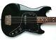 Fender Musicmaster Electric Bass Guitar 1978 Vintage Usa Black Withhsc