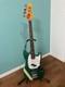 Fender Mustang Bass Green Electric Bass Guitar Withgig Bag Shipping From Japan