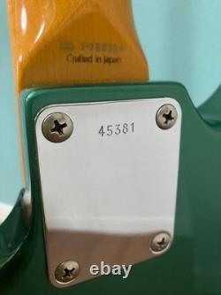 Fender Mustang Bass Green Electric Bass Guitar WithGig Bag Shipping From Japan