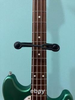 Fender Mustang Bass Green Electric Bass Guitar WithGig Bag Shipping From Japan