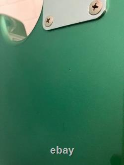 Fender Mustang Bass Green Electric Bass Guitar WithGig Bag Shipping From Japan