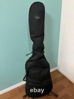 Fender Mustang Bass Green Electric Bass Guitar WithGig Bag Shipping From Japan