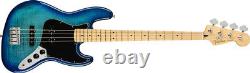 Fender Player Electric Jazz Bass Guitar Plus Top Blue Burst