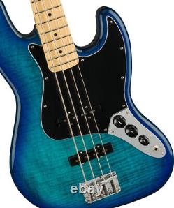 Fender Player Electric Jazz Bass Guitar Plus Top Blue Burst