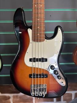 Fender Player Jazz V Bass 3-Colour Sunburst 2021 Electric Bass