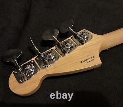 Fender Player Mustang Bass Firemist Gold Guitar PJ Pick-ups PHOTOS ADDED