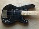 Fender Precision American Standard Bass S1 Black-maple 2006 Withcase