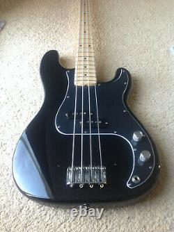 Fender Precision American Standard Bass S1 Black-Maple 2006 withCase