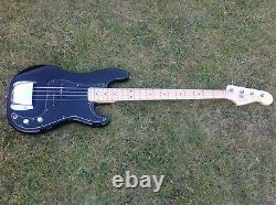Fender Precision American Standard Bass S1 Black-Maple 2006 withCase