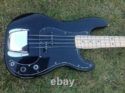 Fender Precision American Standard Bass S1 Black-Maple 2006 withCase