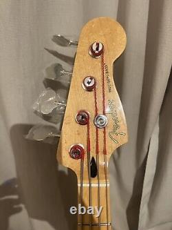 Fender Precision Bass Guitar,'50s Style, Dakota Red, Upgraded And Stunning
