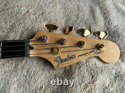 Fender Precision Bass Lyte Deluxe Very Rare Natural Mahogany 1996/97 Vgc