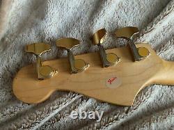 Fender Precision Bass Lyte Deluxe Very Rare Natural Mahogany 1996/97 Vgc