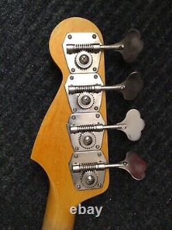 Fender Precision Bass, Relic Shell Pink over Sunburst