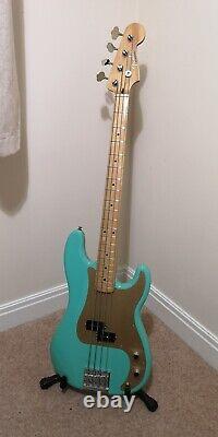 Fender Precision Bass Vintera 50s P-Bass, Maple Neck, Seafoam Green