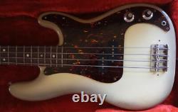 Fender Precision Bass (ultra-rare Antigua Burst finish 1977-78) + Case (Tweed)