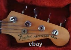 Fender Precision Bass (ultra-rare Antigua Burst finish 1977-78) + Case (Tweed)