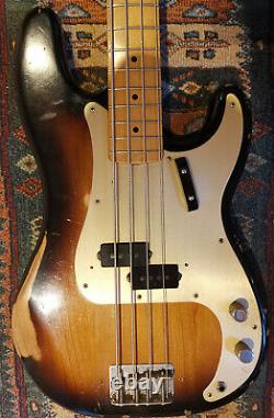 Fender Roadworn Precision Bass Sunburst 2010