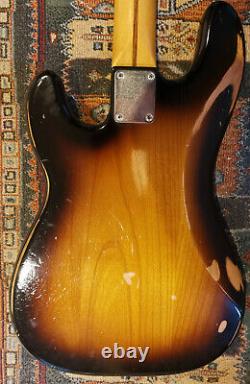 Fender Roadworn Precision Bass Sunburst 2010