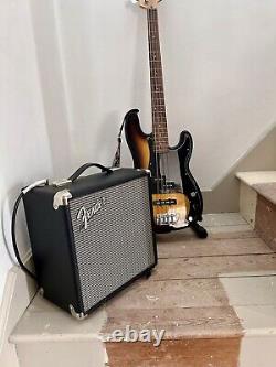 Fender Squier Affinity P Bass With Fender Rumble Bass Amp