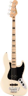 Fender Squier Affinity Series Active Jazz Bass, Olympic White (NEW)