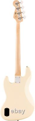 Fender Squier Affinity Series Active Jazz Bass, Olympic White (NEW)