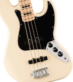 Fender Squier Affinity Series Active Jazz Bass, Olympic White (NEW)
