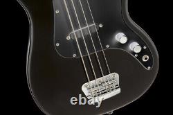 Fender Squier Affinity Series Bronco Black Short-Scale Electric Bass Guitar