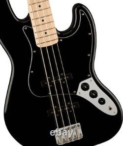Fender Squier Affinity Series Jazz Bass Black Electric Bass Guitar