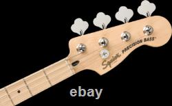 Fender Squier Affinity Series Precision Bass PJ Black Electric Bass Guitar