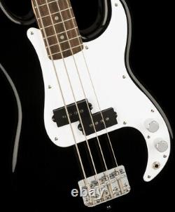 Fender Squier Bass Electric Guitar Mini Precision In Black Short-Scale