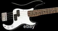 Fender Squier Bass Electric Guitar Mini Precision In Black Short-Scale